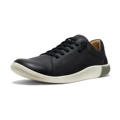 Chaussures*KEEN KNX Leather Sneaker Pour Homme  |  Black/Star White Black/StarWhite