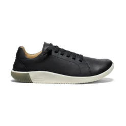 Chaussures*KEEN KNX Leather Sneaker Pour Homme  |  Black/Star White Black/StarWhite