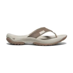 Sandales*KEEN Kona Leather Flip-Flop  |  Brindle/Silver Birch Brindle/SilverBirch