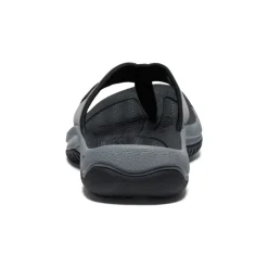 Sandales*KEEN Kona Leather Flip-Flop Pour Homme  |  Steel Grey/Black SteelGrey/Black