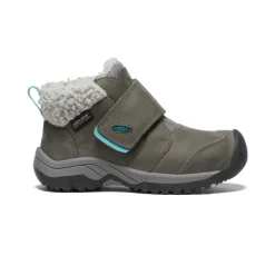 Bottes*KEEN Kootenay IV Waterproof Boot Pour Enfants  |  Steel Grey/Porcelain SteelGrey/Porcelain
