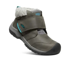 Bottes*KEEN Kootenay IV Waterproof Boot Pour Jeunes  |  Steel Grey/Porcelain SteelGrey/Porcelain
