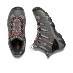 Imperméable À L'eau|Bottes*KEEN Koven Waterproof Hiking Boot Pour Homme  |  Magnet/Fired Brick Magnet/FiredBrick