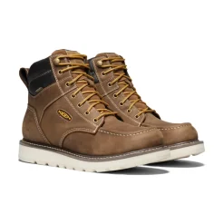Imperméable À L'eau|Bottes*KEEN Men's Cincinnati 6" Waterproof Boot (Soft Toe)  |   Belgian/Sandshell