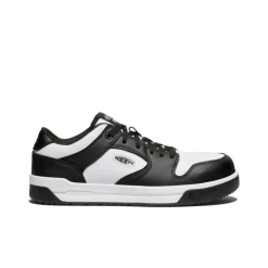 Bottes Et Chaussures De Travail|Chaussures*KEEN Men's CSA Overton Work Shoe (Carbon-Fiber Toe)  |  Star White/Black StarWhite/Black