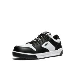 Bottes Et Chaussures De Travail|Chaussures*KEEN Men's CSA Overton Work Shoe (Carbon-Fiber Toe)  |  Star White/Black StarWhite/Black