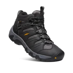 Imperméable À L'eau|Bottes*KEEN Men's Koven Waterproof Boot  |  Black/Steel Grey Black/SteelGrey