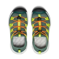 Chaussures*KEEN Motozoa Sneaker Pour Enfants  |  Sea Moss/Scarlet Ibis SeaMoss/ScarletIbis