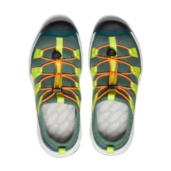 Chaussures*KEEN Motozoa Sneaker Pour Jeunes  |  Sea Moss/Scarlet Ibis SeaMoss/ScarletIbis