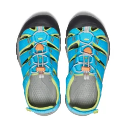 Sandales*KEEN Newport Boundless Sandal Pour Jeunes  |  Blue Atoll/Daiquiri Green BlueAtoll/DaiquiriGreen