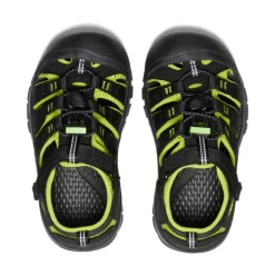 Sandales*KEEN Newport H2 Pour Enfants  |  Black/Lime Green Black/LimeGreen