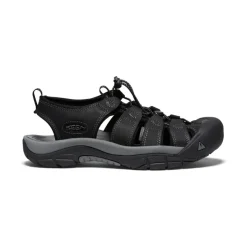 Sandales*KEEN Newport Leather Pour Homme  |  Black/Steel Grey Black/SteelGrey