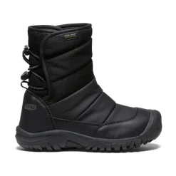 Bottes*KEEN Puffrider Waterproof Boot Pour Jeunes  |  Black/Steel Grey Black/SteelGrey