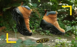 Imperméable À L'eau|Bottes*KEEN Pyrenees Waterproof Boot x Leave No Trace Pour Femme  |   Maple/Marmalade KEENMaple/Marmalade