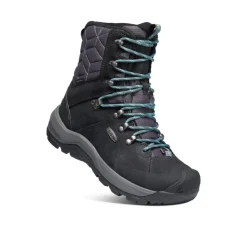 Isolé|Imperméable À L'eau*KEEN Revel IV High Polar Boot Pour Femme  |  Black/North Atlantic Black/NorthAtlantic