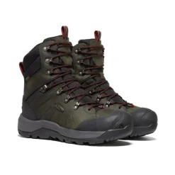Imperméable À L'eau|Bottes*KEEN Revel IV High Polar Boot Pour Homme  |  Magnet/Red Carpet Magnet/RedCarpet
