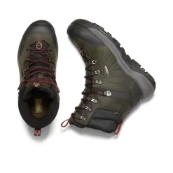 Imperméable À L'eau|Bottes*KEEN Revel IV High Polar Boot Pour Homme  |  Magnet/Red Carpet Magnet/RedCarpet