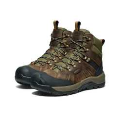 Imperméable À L'eau|Bottes*KEEN Revel IV Polar Boot Pour Homme  |  Bison/Orange Pepper Bison/OrangePepper