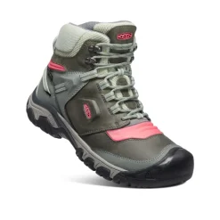 Imperméable À L'eau|Bottes*KEEN Ridge Flex Waterproof Boot Pour Femme  |  Castor Grey/Dubarry CastorGrey/Dubarry