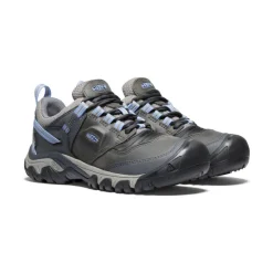 Imperméable À L'eau|Bottes*KEEN Ridge Flex Waterproof Pour Femme  |  Steel Grey/Hydrangea SteelGrey/Hydrangea