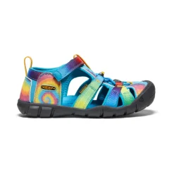 Sandales*KEEN Seacamp II CNX Pour Jeunes  |  Vivid Blue/Original Tie Dye VividBlue/OriginalTieDye