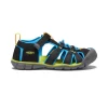 Sandales*KEEN Seacamp II CNX Pour Jeunes  |  Black/Brilliant Blue Black/BrilliantBlue