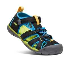 Sandales*KEEN Seacamp II CNX Pour Jeunes  |  Black/Brilliant Blue Black/BrilliantBlue