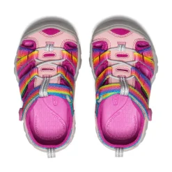 Sandales*KEEN Seacamp II CNX Pour Petit Efants  |  Rainbow/Festival Fuchsia Rainbow/FestivalFuchsia