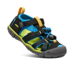 Sandales*KEEN Seacamp II CNX Pour Petit Enfants  |  Black/Brilliant Blue Black/BrilliantBlue