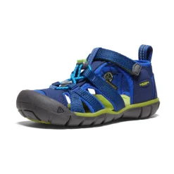 Sandales*KEEN Seacamp II CNX Pour Petit Efants  |  Blue Depths/Chartreuse BlueDepths/Chartreuse