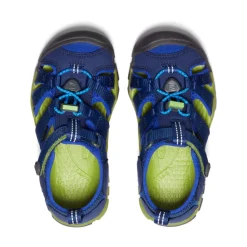 Sandales*KEEN Seacamp II CNX Pour Petit Efants  |  Blue Depths/Chartreuse BlueDepths/Chartreuse