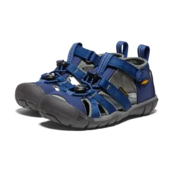 Sandales*KEEN Seacamp II CNX Pour Petit Enfants  |  Blue Depths/Gargoyle BlueDepths/Gargoyle