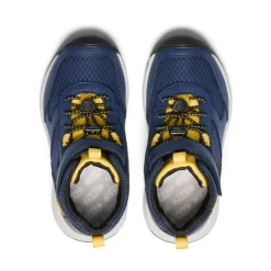 Bottes*KEEN Skua Waterproof Boot Pour Enfants  |  Naval Academy/Yolk Yellow NavalAcademy/YolkYellow