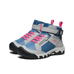 Bottes*KEEN Targhee Boundless Hiking Boot Pour Jeunes  |  Alloy/Rouge Red Alloy/RougeRed