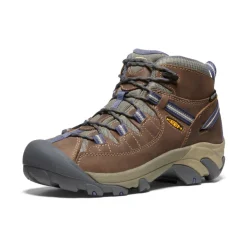 Imperméable À L'eau|Bottes*KEEN Targhee II Waterproof Mid Pour Femme  |  Goat/Crown Blue Goat/CrownBlue