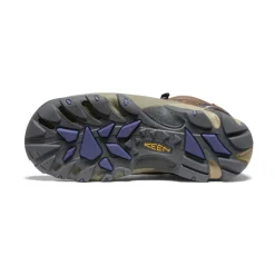 Imperméable À L'eau|Bottes*KEEN Targhee II Waterproof Mid Pour Femme  |  Goat/Crown Blue Goat/CrownBlue