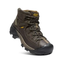 Large|Imperméable À L'eau*KEEN Targhee II Waterproof Mid Wide Pour Homme  |  Canteen/Dark Olive Canteen/DarkOlive