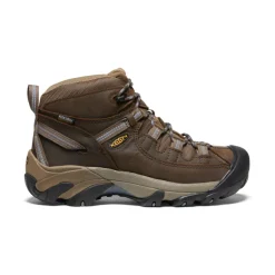 Imperméable À L'eau|Bottes*KEEN Targhee II Waterproof Mid Pour Femme  |  Slate Black/Flint Stone SlateBlack/FlintStone