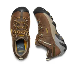 Large|Imperméable À L'eau*KEEN Targhee II Waterproof Wide Pour Homme  |  Cascade Brown/Golden Yellow CascadeBrown/GoldenYellow