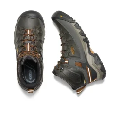 Imperméable À L'eau|Bottes*KEEN Targhee III Waterproof Mid Pour Homme  |  Black Olive/Golden Brown BlackOlive/GoldenBrown