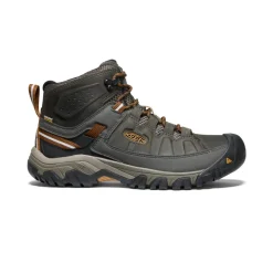 Imperméable À L'eau|Bottes*KEEN Targhee III Waterproof Mid Pour Homme  |  Black Olive/Golden Brown BlackOlive/GoldenBrown
