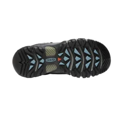 Imperméable À L'eau|Bottes*KEEN Targhee III Waterproof Mid Pour Femme  |  Magnet/Atlantic Blue Magnet/AtlanticBlue