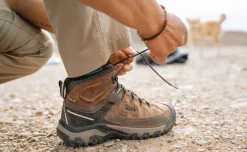 Imperméable À L'eau|Bottes*KEEN Targhee III Waterproof Mid Pour Homme  |   Chestnut/Mulch