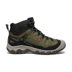 Imperméable À L'eau|Bottes*KEEN Targhee IV Waterproof Hiking Boot Pour Homme  |  Dark Olive/Gold Flame DarkOlive/GoldFlame