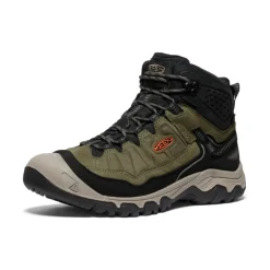 Imperméable À L'eau|Bottes*KEEN Targhee IV Waterproof Hiking Boot Pour Homme  |  Dark Olive/Gold Flame DarkOlive/GoldFlame