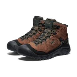 Imperméable À L'eau|Bottes*KEEN Targhee IV Waterproof Hiking Boot Pour Homme  |   Bison/Black