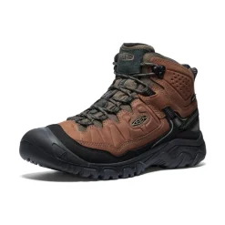 Imperméable À L'eau|Bottes*KEEN Targhee IV Waterproof Hiking Boot Pour Homme  |   Bison/Black