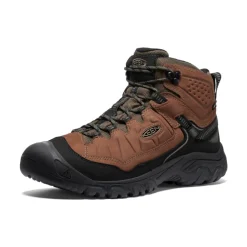 Imperméable À L'eau|Bottes*KEEN Targhee IV Waterproof Hiking Boot Pour Homme  |   Bison/Black