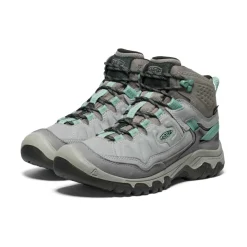 Imperméable À L'eau|Bottes*KEEN Targhee IV Waterproof Hiking Boot Pour Femme  |  Alloy/Granite Green Alloy/GraniteGreen