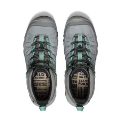 Imperméable À L'eau|Bottes*KEEN Targhee IV Waterproof Hiking Boot Pour Femme  |  Alloy/Granite Green Alloy/GraniteGreen